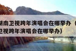 今年湖南卫视跨年演唱会在哪举办（2022湖南卫视跨年演唱会在哪举办）