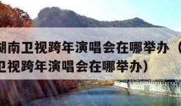 今年湖南卫视跨年演唱会在哪举办（2022湖南卫视跨年演唱会在哪举办）