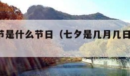 七夕节是什么节日（七夕是几月几日2024）