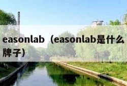 easonlab（easonlab是什么牌子）