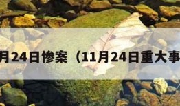 11月24日惨案（11月24日重大事件）