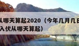 入伏从哪天算起2020（今年几月几日入伏 今年入伏从哪天算起）