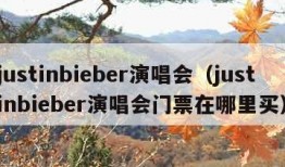 justinbieber演唱会（justinbieber演唱会门票在哪里买）