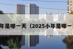 小年是哪一天（2025小年是哪一天）